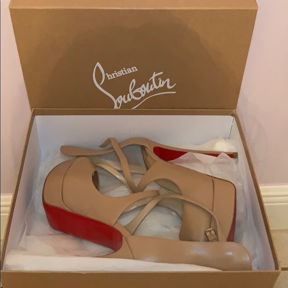 Christian Louboutin platform heels